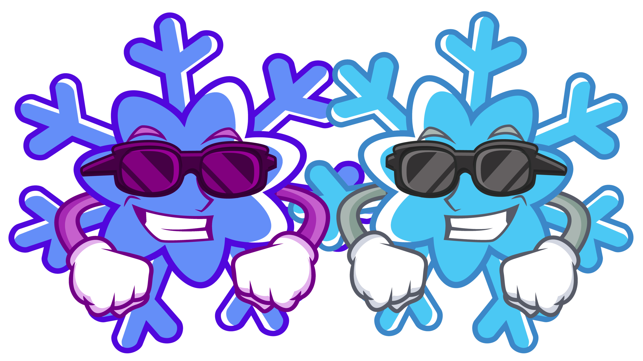 Cool Guyz Both PNG White